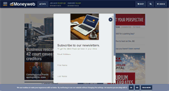 Desktop Screenshot of moneyweb.co.za